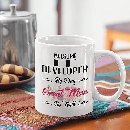 Miniatura 15 de Mother's Day Gift From Daughter, Son To Mom 11oz, 15oz White Ceramic Mug - Gis Manager