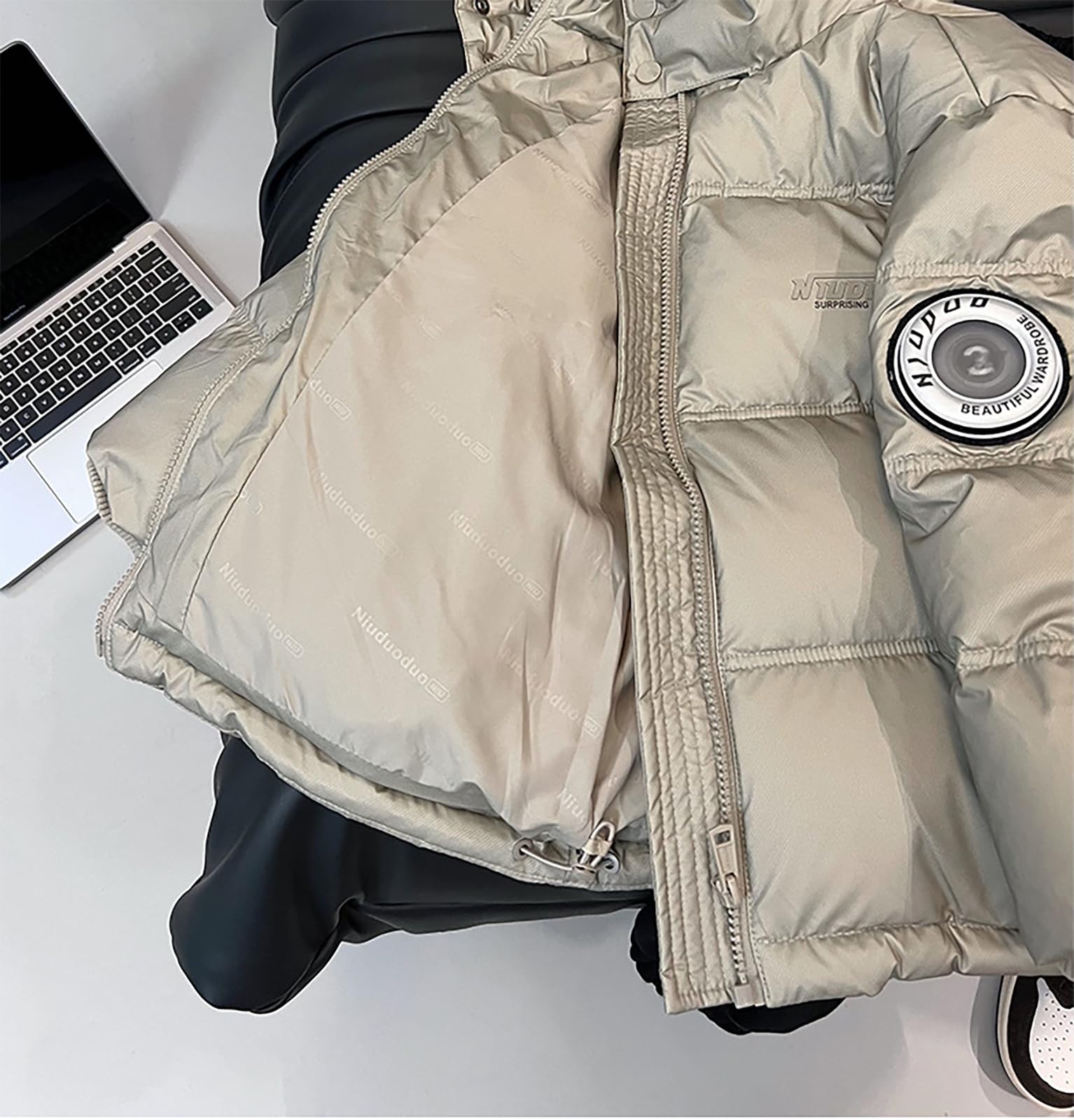 Piumino per bambini e ragazzi Cappotto con cappuccio invernale Giacca Calda Abbigliamento per 4-15 Anni