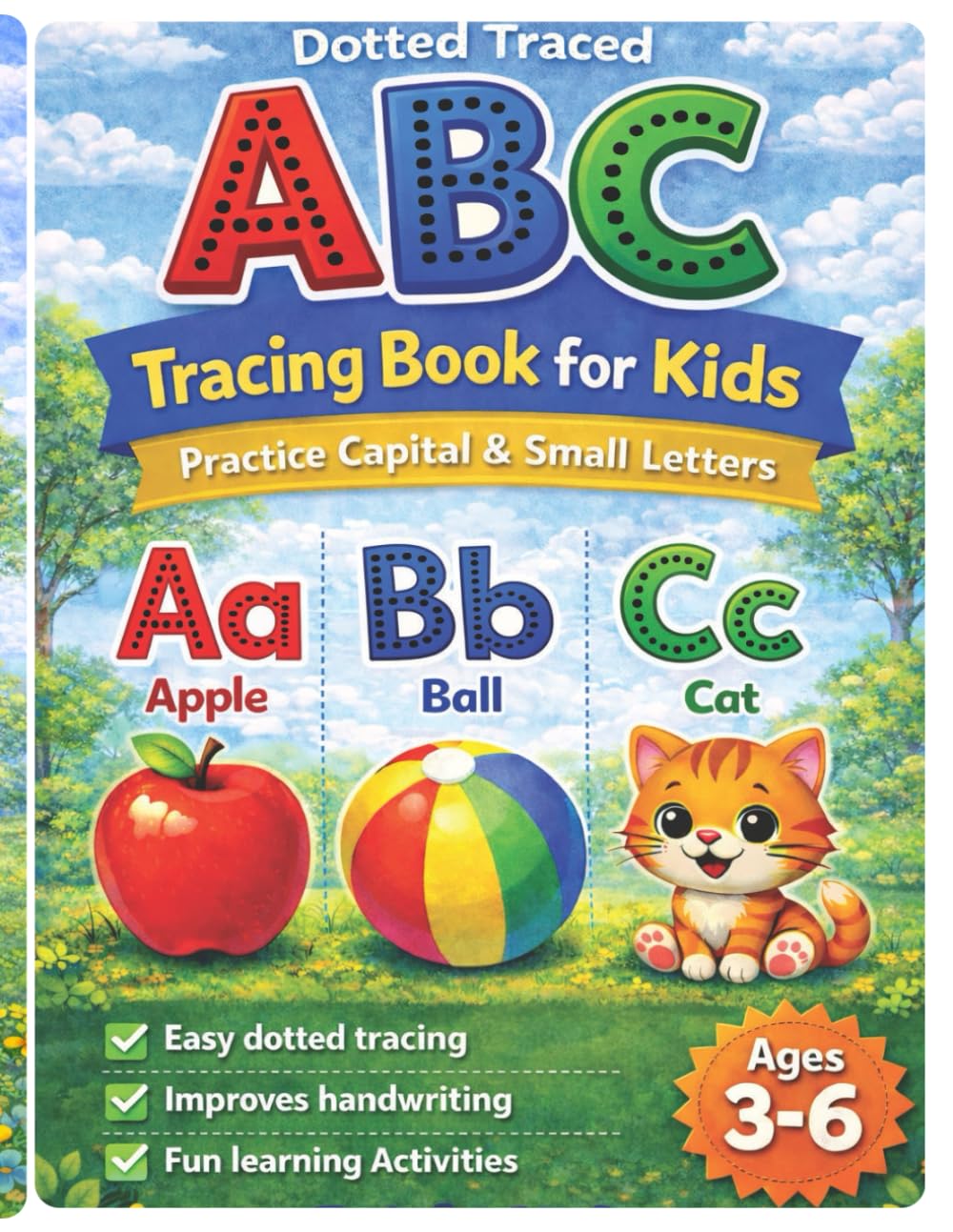 ABC Dotted Tracing Book for Kids: Ages 3–6 | Learn Letters with Fun