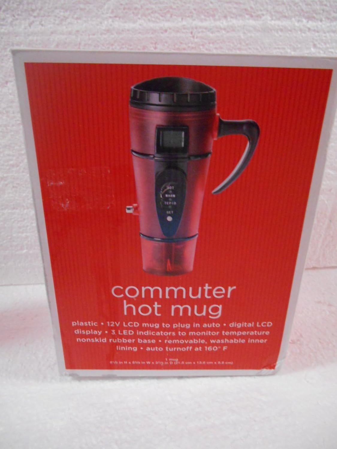 Commuter Hot Mug 12V LCD Home & Kitchen
