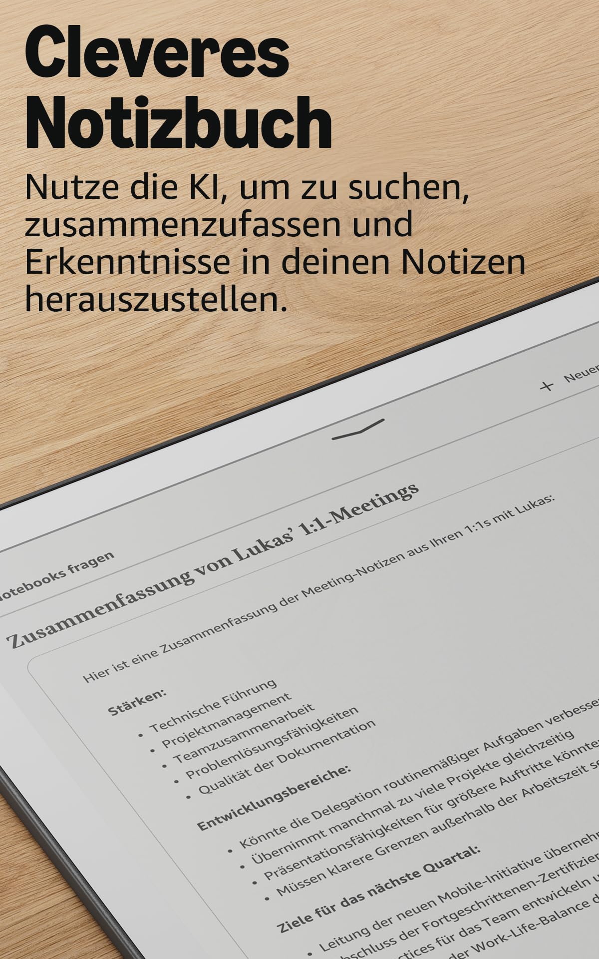 Amazon Kindle ScribeB (neueste Generation) – 11-Zoll-Display mit Frontlicht – Dünner 64 G – Bild 4