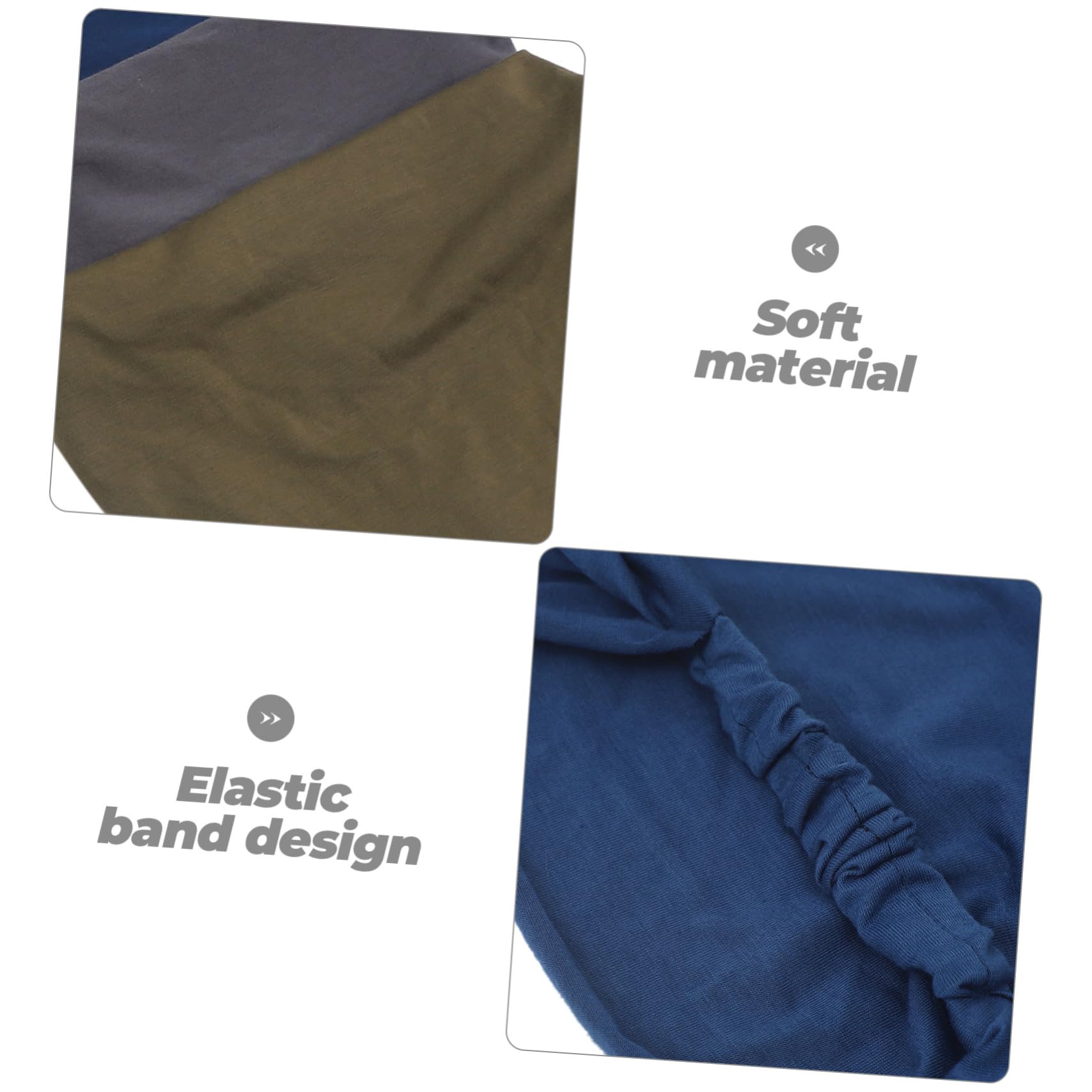 BESPORTBLE Kopftuch Weiße Schleife Haarspange Kopftuch Krawatten Seide Schlafhaube Bandana Haarschals Haarschal Stirnband Haarschleife Haarschmuck Haarspangen Stirnband