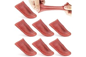 7Pack Halloween Fake Tongue the Real Tongue Toy