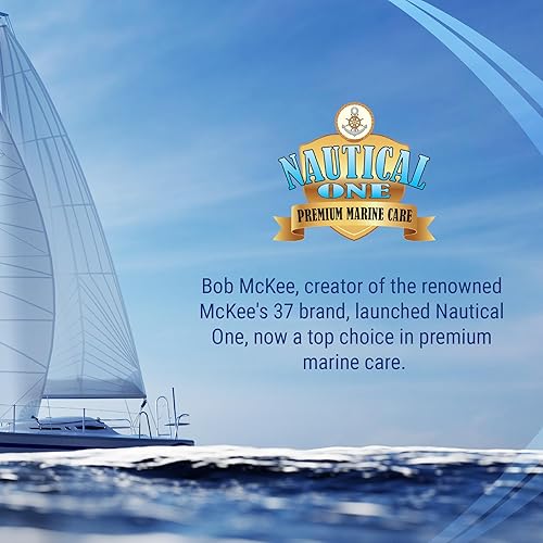 Miniatura 7 de Nautical One - Sellador y protector antideslizante | Restaura y protege cubiertas marinas, escalones, plataformas | Protección UVA y UVB | A base de