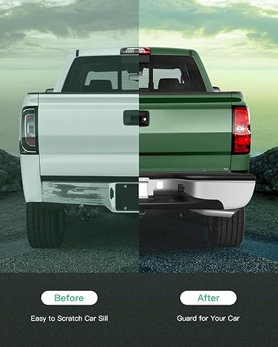 Miniatura 4 de SCITOO Parachoques trasero de repuesto para Chevy Silverado 1500 1999-2006 para GMC Sierra 1500 2007 para Chevy Silverado 1500 Classic para GMC