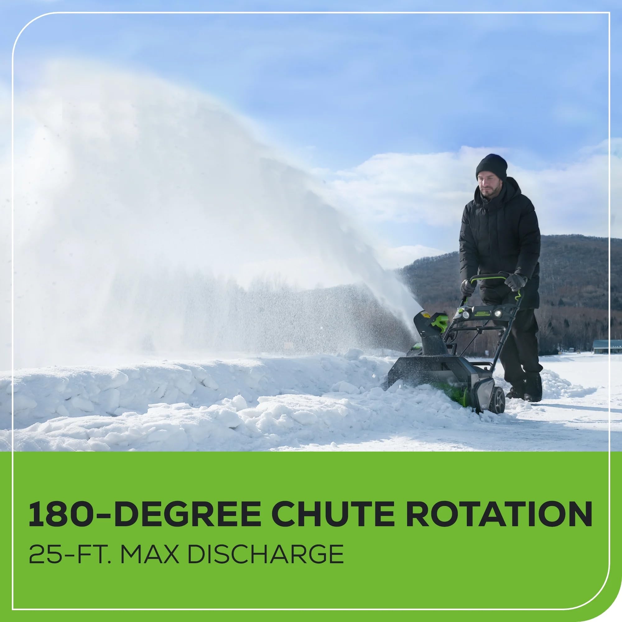 電動除雪機 THROWER 緑 電動除雪機 SNOW THROWER 緑