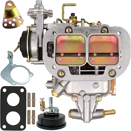 NENKUTEN New Carburetor 2 Barrel for Weber 32/36 DGV DGEV Electric Choke 32x36 for Toyota Pickup Celica Corona 20R 22R Holley Mazda B2000 B2200 Datsun Pickup 510 610 620 710 CJ5 CJ7 CJ8 Nissan Sentra