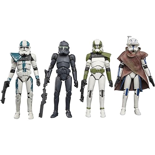 STAR WARS The Vintage Collection The Bad Batch Special 4-Pack, 3.75-inch-Scale Action Figures, Toys for Kids Ages 4 and Up (Amazon Exclusive)
