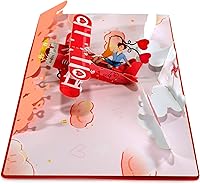 Vista 7 de CUTPOPUP - Tarjetas troqueladas en 3D para el Día de San Valentín, tarjetas románticas, tarjeta de aniversario de boda o de cumpleaños, tarjetas