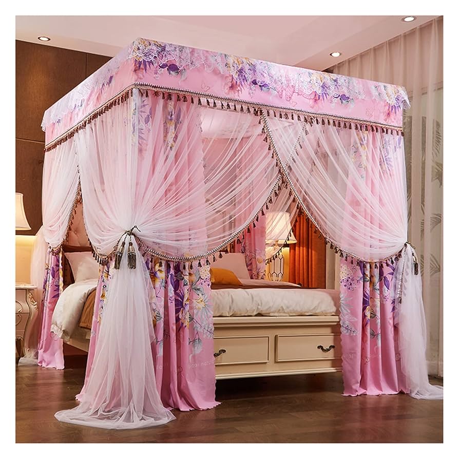 ෆのんぴなෆページ Amazon.com: Bed Canopy Luxury Princess Room Girl Bed Canopy