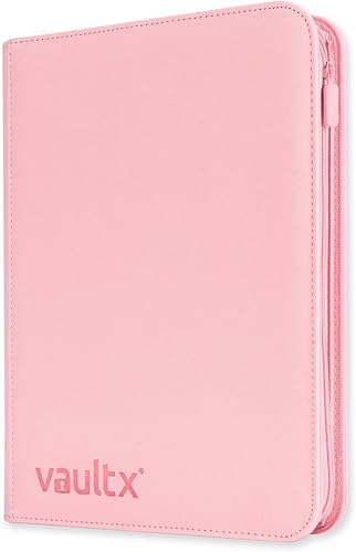 Vault X Premium eXo-Tec Carpeta de álbum de 9 bolsillos para intercambio de tarjetas carpeta de bolsillo con carga lateral 360 para TCG