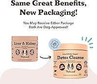 Vista 4 de Natural Dog Company Liver & Kidney Supplement for Dogs – 90 Soft Chews with Milk Thistle, Cranberry, Dandelion Root, Turmeric & Astragalus