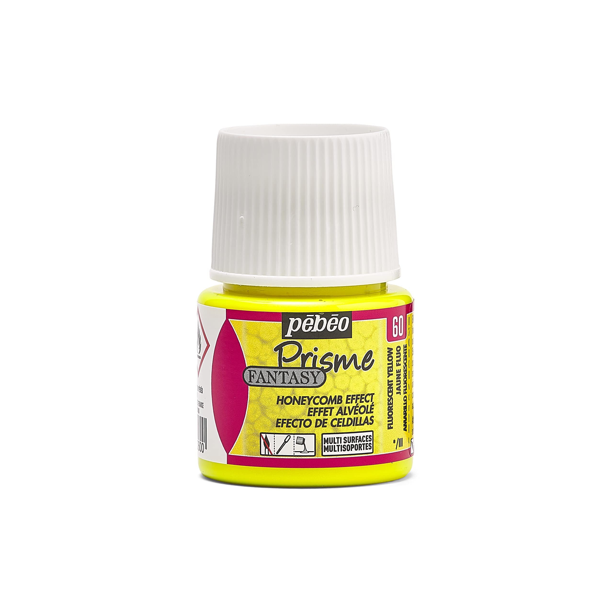 Pebeo Fantasy Prisme, Fluorescent Yellow, 45ML, 166060