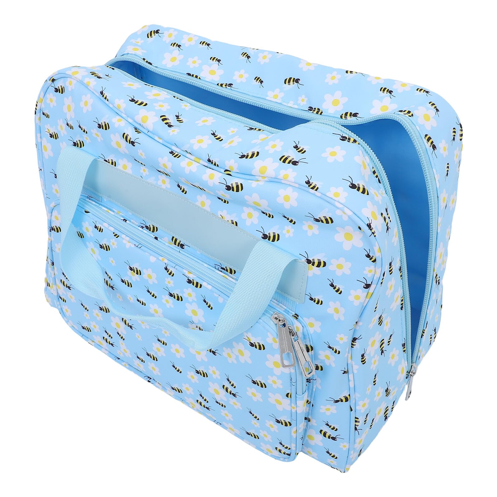 Gatuida Tragbare Nähmaschinentasche mit Trolley Multifunktionale Aufbewahrungstasche mit Mehreren Taschen Hängend und Platzsparend für Reisen und Strickzeug Organisation