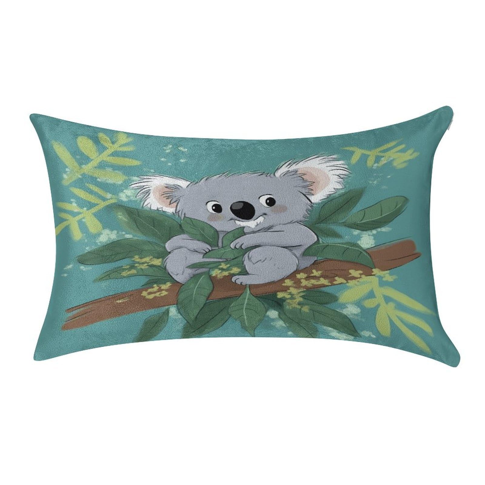 Fekiloot Style Koala Vine Cartoon Pillow Covers Home Decor Pillow Cases