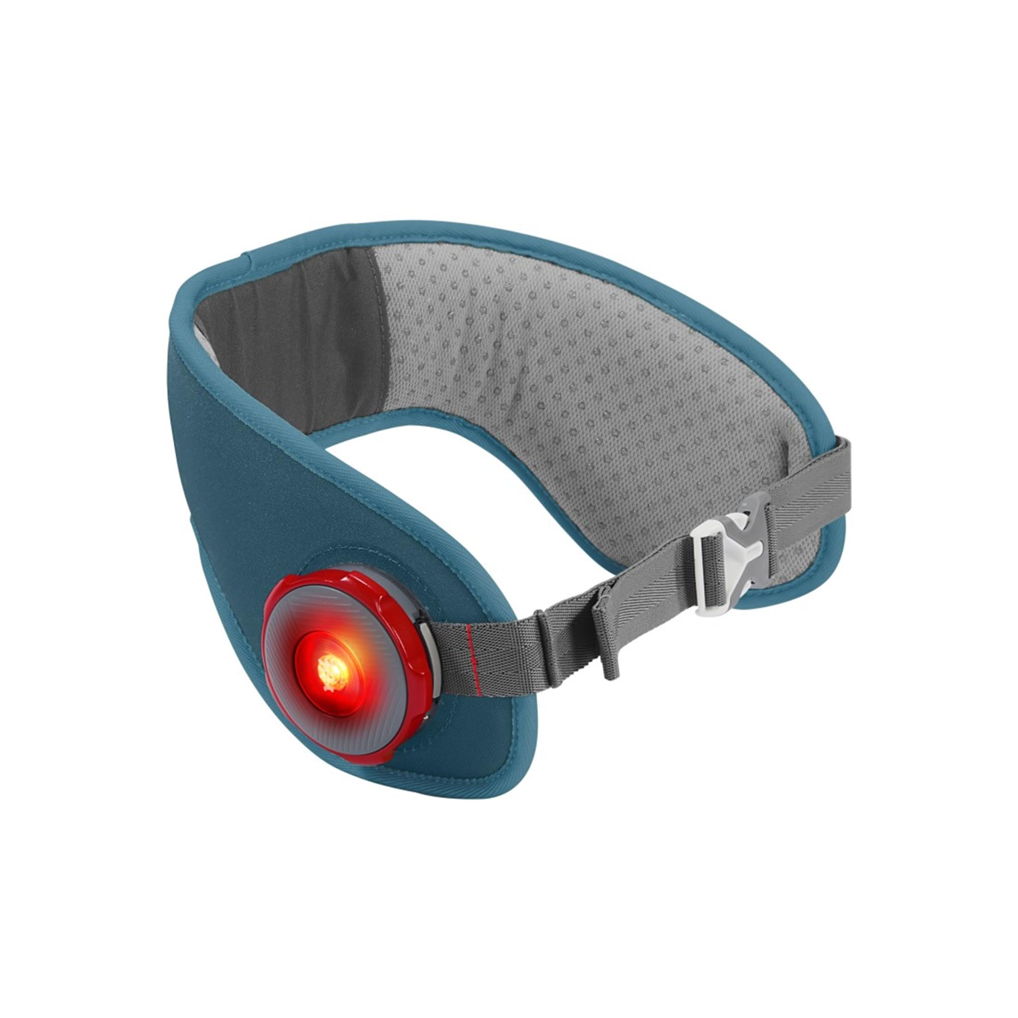 Step by Step Mechanischer Hüftgurt Easy Belt „Petrol Blue“, blau - Petrol, ergonomische, mechanische & kinderleichte Einstellung, LED-Funktion, optimaler Sitz