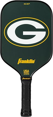 Vista 18 de Franklin Sports NFL Pro Pickleball Paddle – Pala de Pickleball Pro de Serie Signature de 13 mm con Superficie MaxGrit - Equipo NFL Oficial
