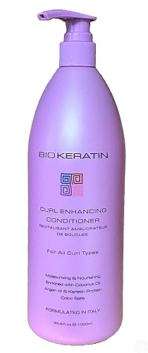 Acondicionador potenciador de rizos de queratina Bio, 33.8 fl.oz. (33.8 fl oz)
