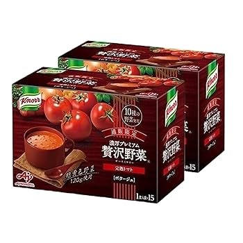 Amazon | 味の素 クノール 濃厚プレミアム 贅沢野菜 (完熟トマト