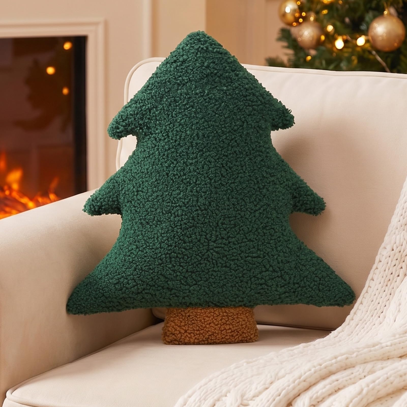 heekpek Christmas Pillows Christmas Throw Cushions
