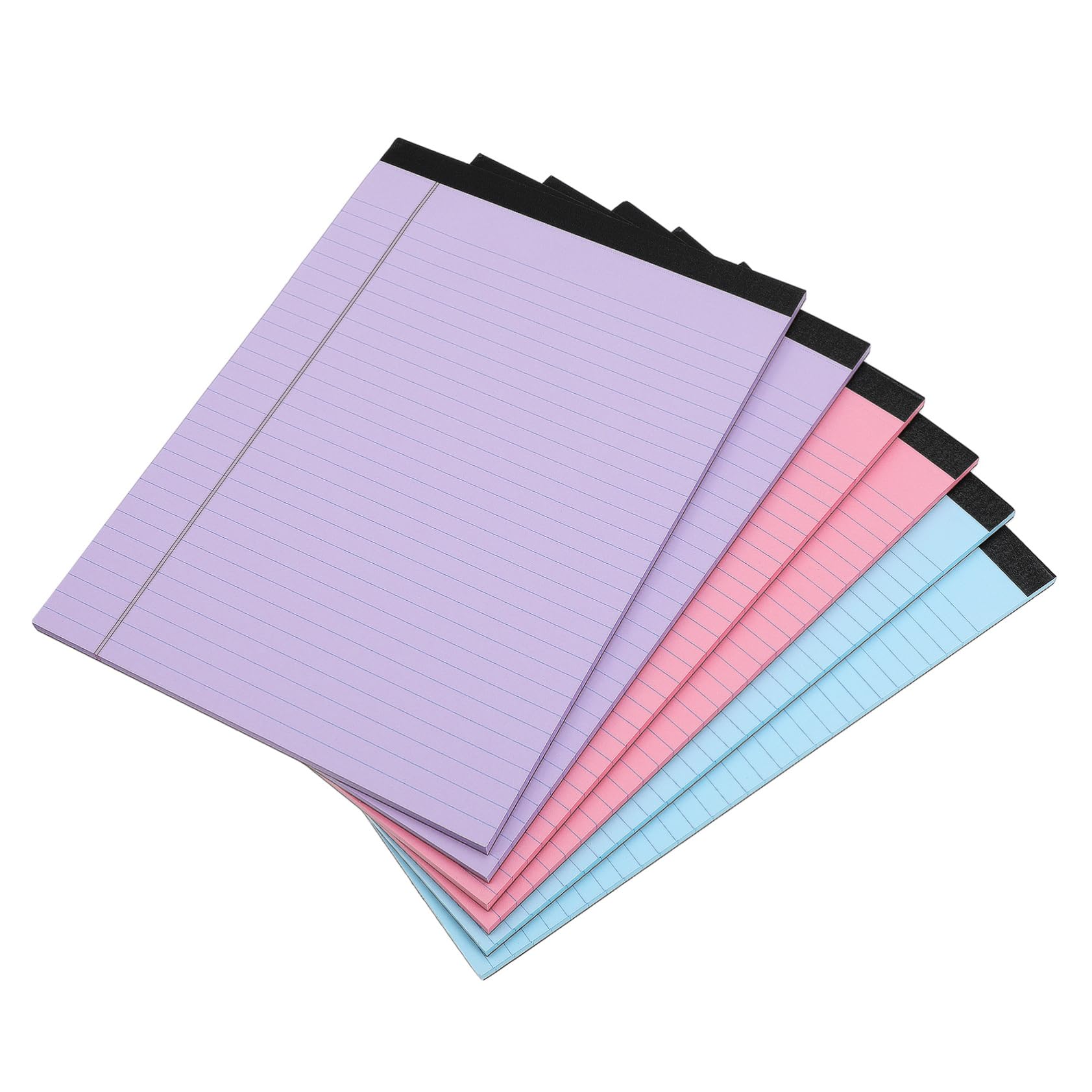 jojofuny 6 Pcs Notepads Pocket Notepads College Regled Paper Writing Pads Colored Note Padt Para Papelería De Oficina Y Suministros De Maestros