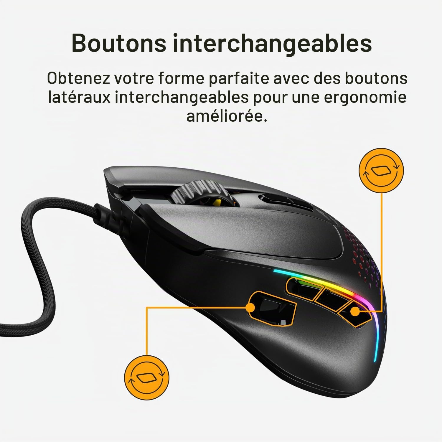 GLORIOUS Model I 2 Souris Gaming Filaire (Noir)