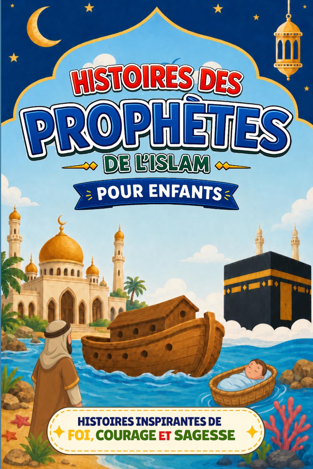 Histoires des Prophètes de l’Islam pour Enfants: Les 25 récits inspirants du Coran pour apprendre et grandir | Livre Islamique pour renforcer le lien avec Allah - Idéal pour le Ramadan et l’Aïd