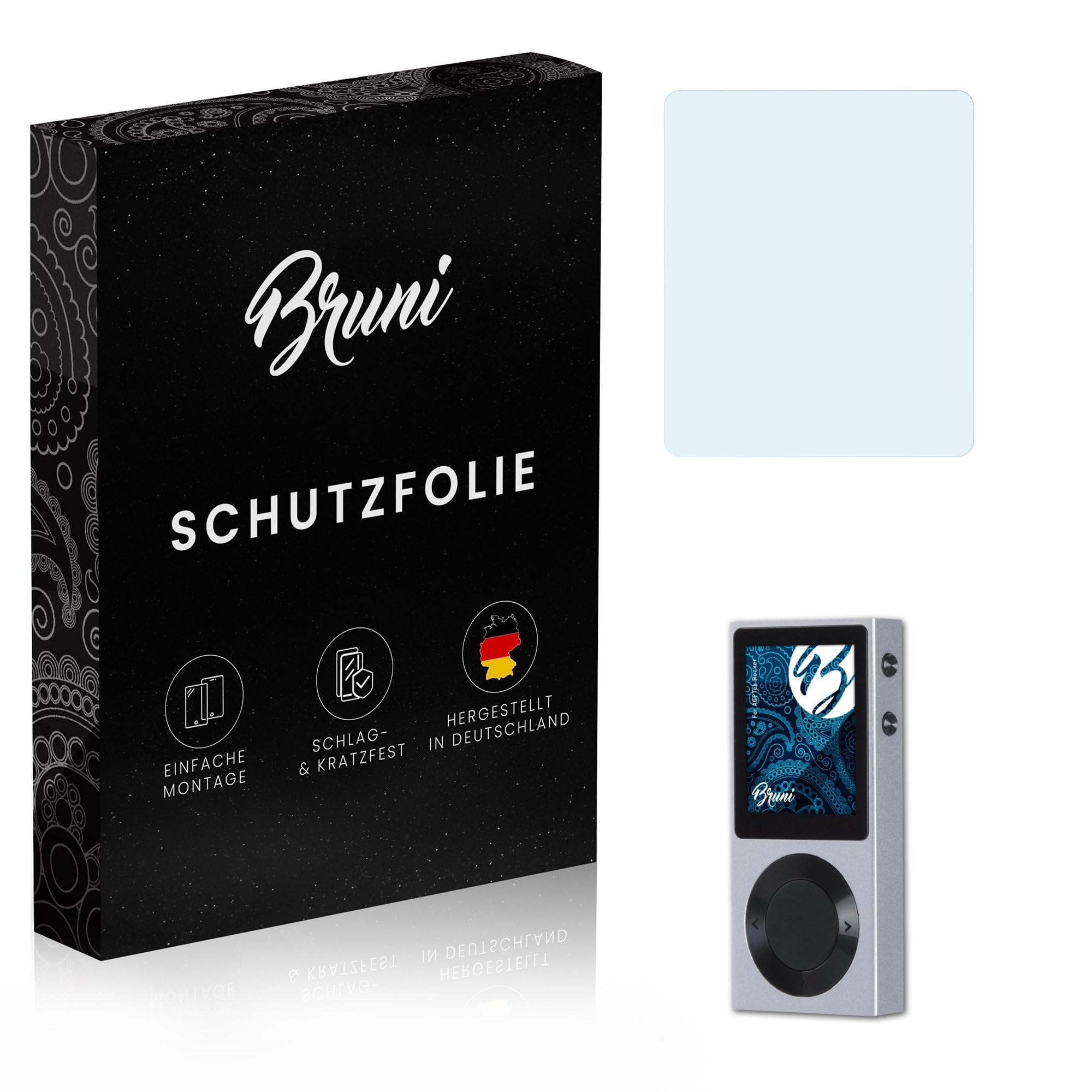 Bruni Screen Protector compatible with AGPTek Rocker Protector Film, crystal clear Protective Film (2X)