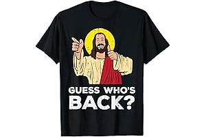 Easter Guess Who's Back Jesus Resurrection Quarantine Men Women Kids T-Shirt