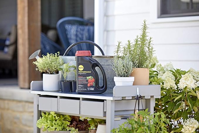 Miracle-Gro Performance Organics Fertilizante Granulado para Tomates, Verduras, Hierbas y Frutas - 2.5 lb miniatura 2