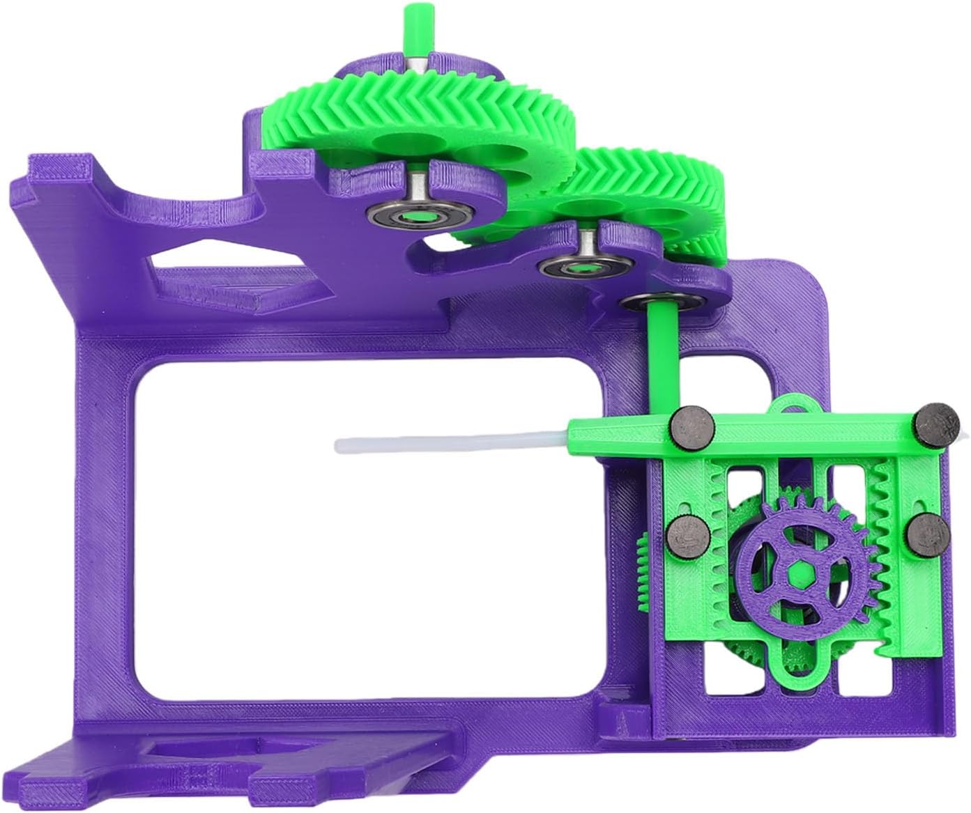 3D Printer Filament Respooler, Portable Pre Assembled Hand Cranked Printing Thread Respooler Kit with Low Friction Bearings, Suitable for P1S P1P X1 3D Printers