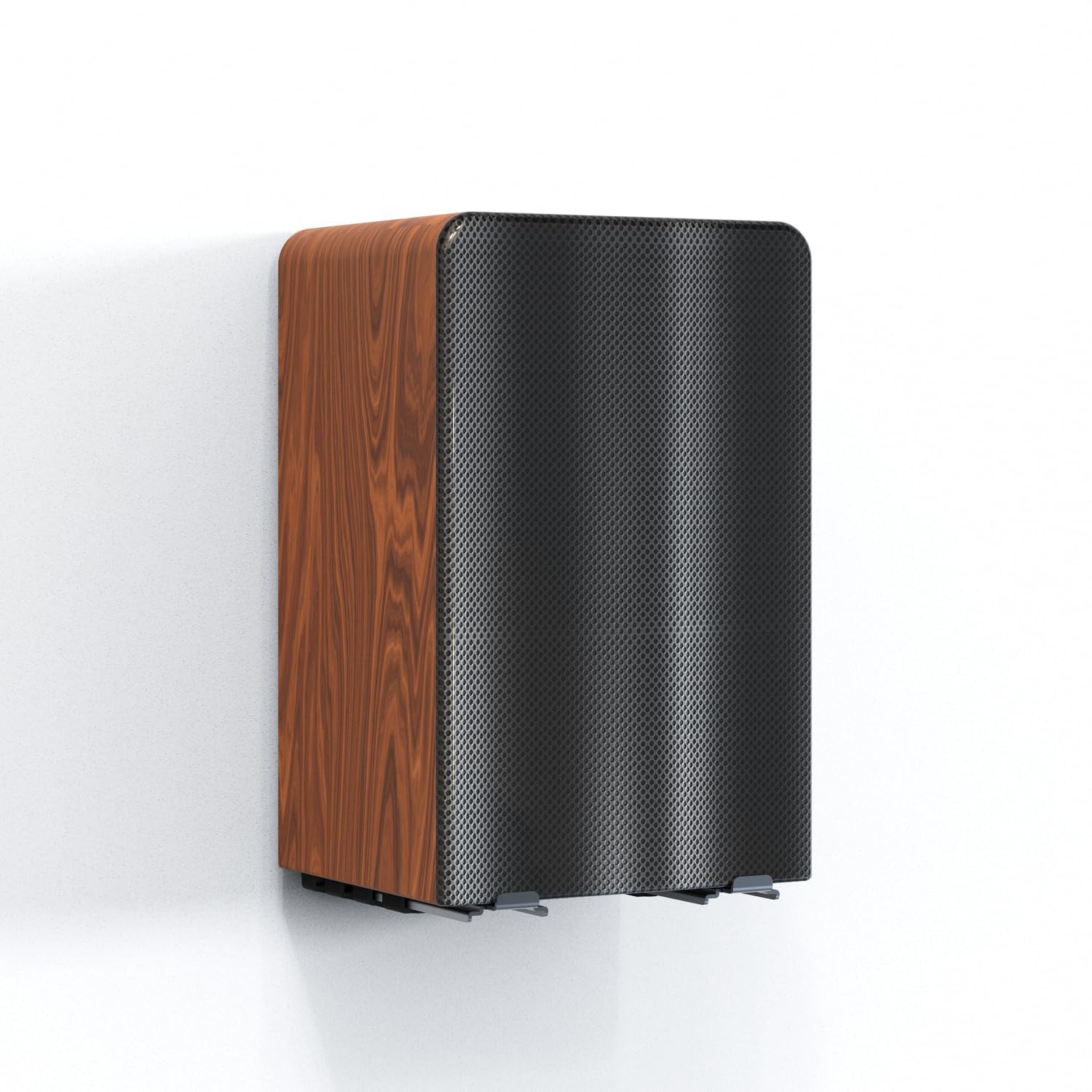Soundbar Wandhalterung, Universale Lautsprecher Wandhalterung mit Tiefenverstellung, für Bose/Denon/Samsung Smart Soundbar, Soundbar Halterung am Tv mit rutschfeste Eva-Pads, bis max 15Kg