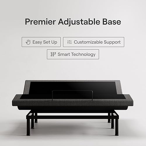 Miniatura 2 de Base ajustable Nectar Premier - Queen - Inclinación de cabezal y pie - Control remoto inalámbrico con memoria - 3 configuraciones de masaje - 4