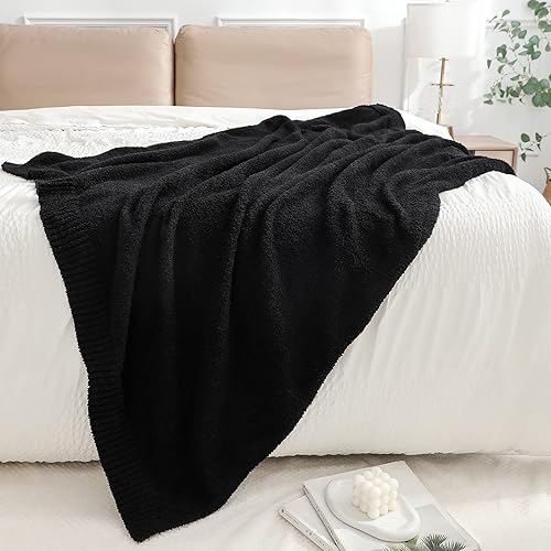 Vista 28 de bearberry Manta de otoño súper suave, ligera, acogedora y cálida para sofá, cama, sofá para todas las estaciones (caramelo, 50 x 60 pulgadas)