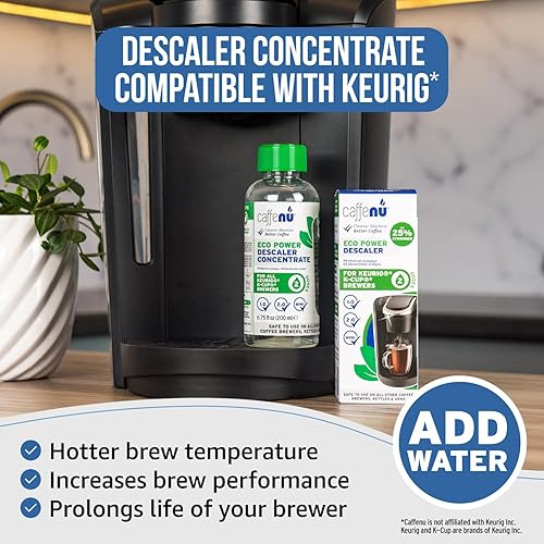 Miniatura 3 de Solución descalcificadora compatible con Keurig. 1 botella de solución descalcificadora Keurig. El kit de descalcificación Keurig elimina la cal