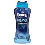 Balance In-Wash Laundry Scent Booster Beads, Crisp Rain and Blue Eucalyptus scent, 24 oz, laundry scent beads, Long-lasting Freshness