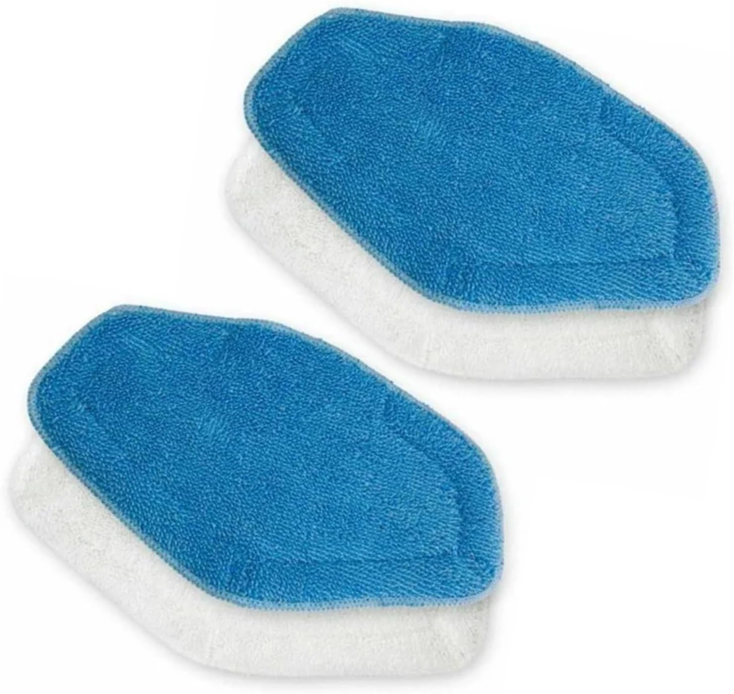 4 Pcs Washable Cleaning Pad ，Compatible for Hoover Dual Steam Plus， Mop Pads 62300479 Home Vacuum Cleaners Microfiber Mop Cloth