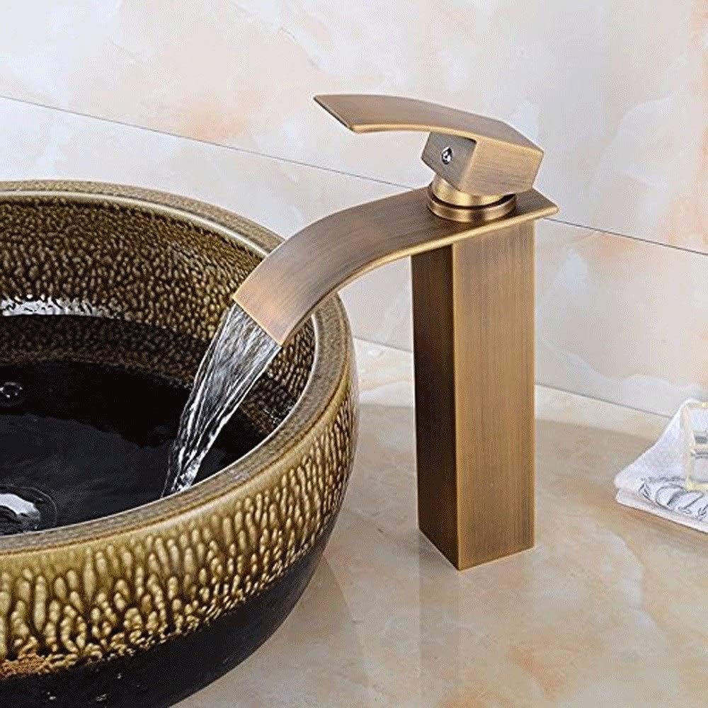 Handle Basin Mixer Chrome Brass Washbasin Faucet Bathroom Tap Hot and Cold