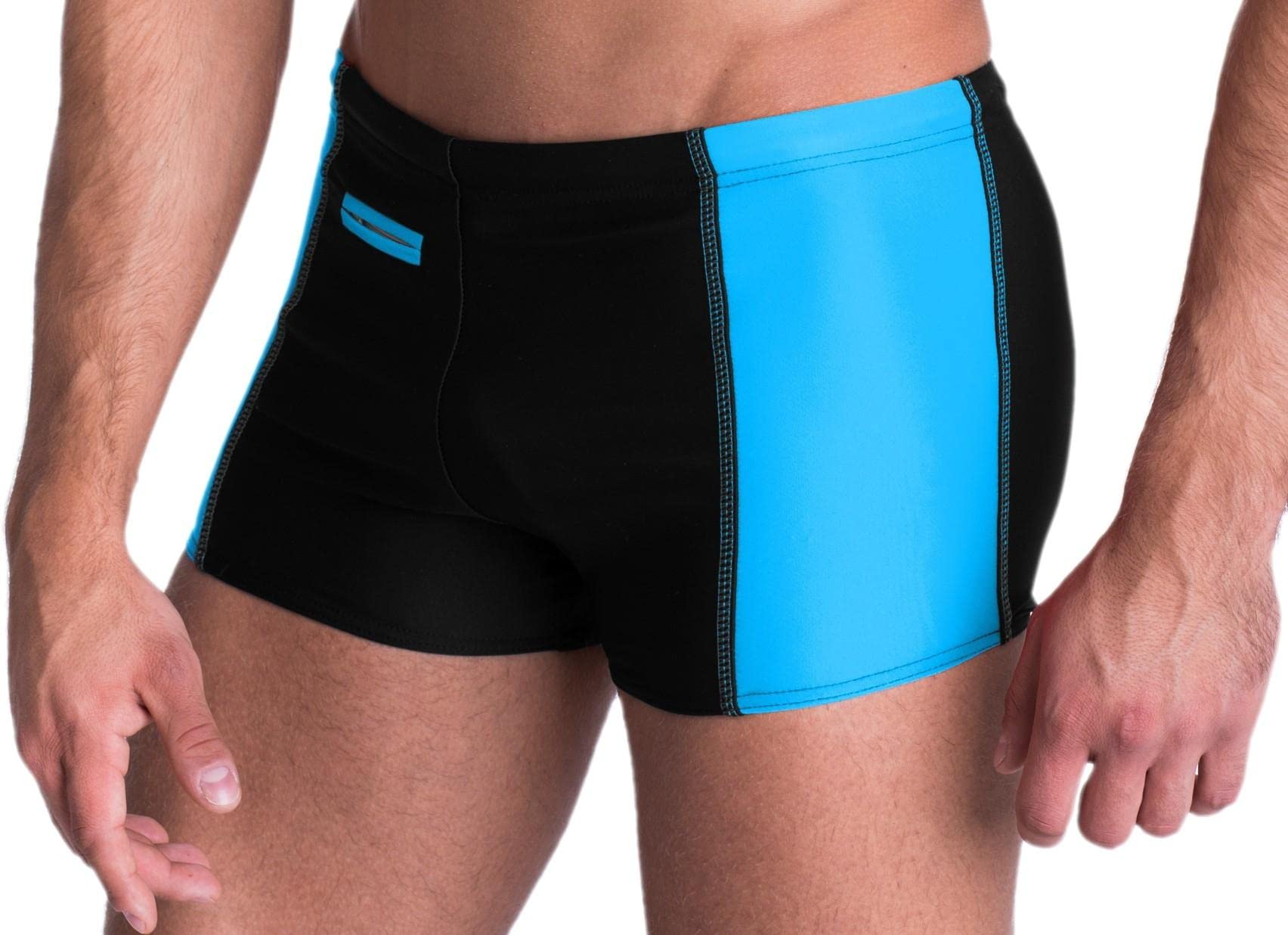 Aquarti Bañador de Hombre Tipo Boxer con Bolsillo