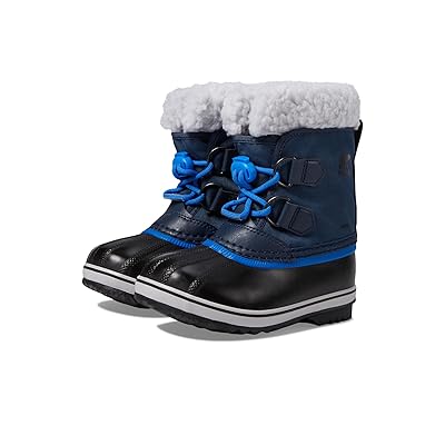SOREL Kids Childrens Yoot Pac Nylon WP (Toddler/Little Kid) Kids Shoes Collegiate Navy/Super Blue