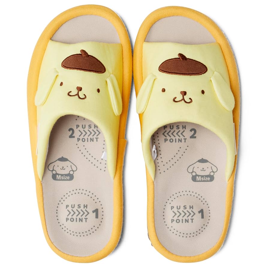 サンリオ - ★詰め放題商品★ ポムポムプリン スリッパ Amazon.co.jp: [リラケア] [サンリオ] ポムポムプリン かわいい
