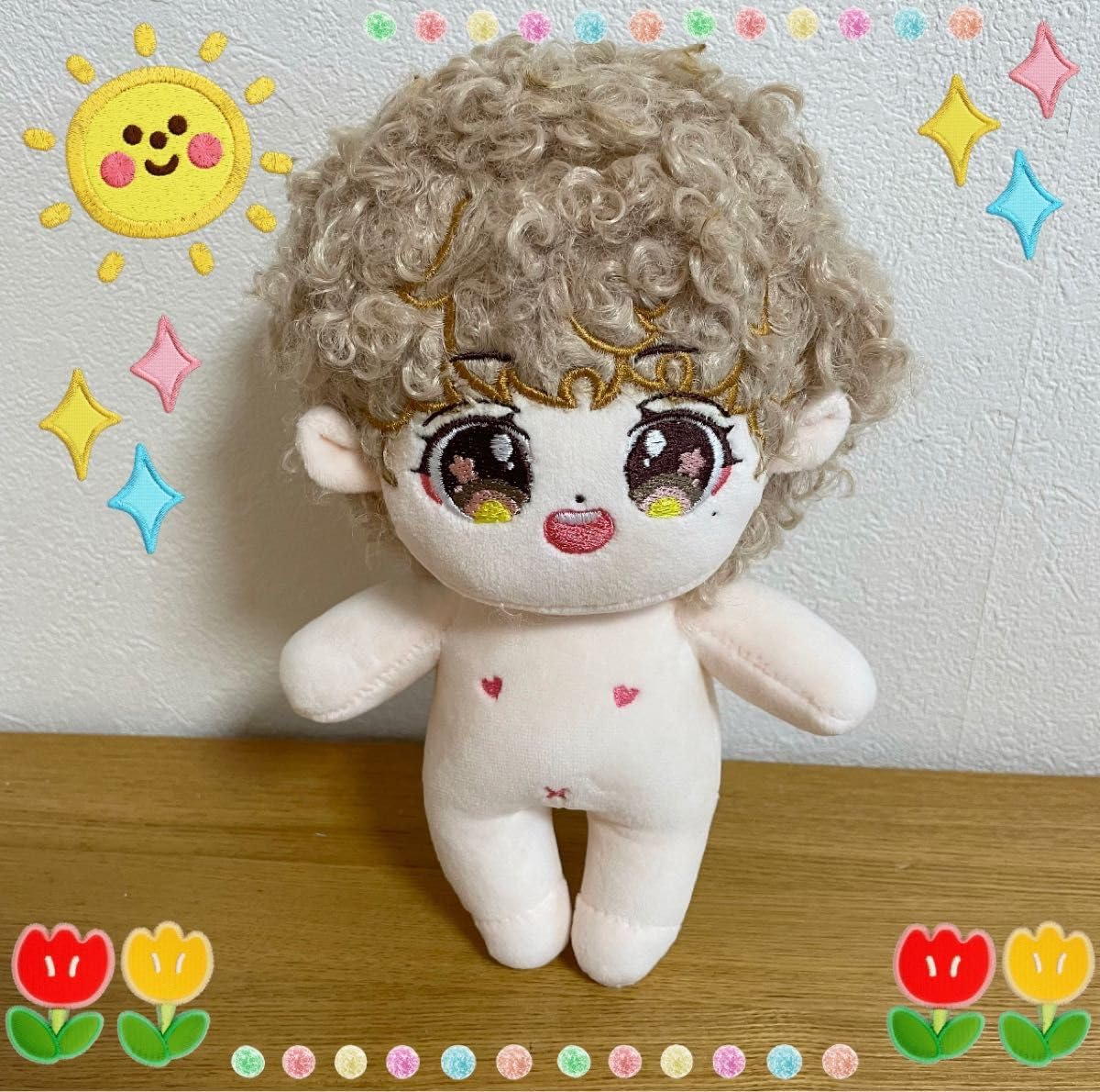 Amazon.co.jp: BTS V テテ テヒョン パーマ ちび ぬいぐるみ 本体 20cm 