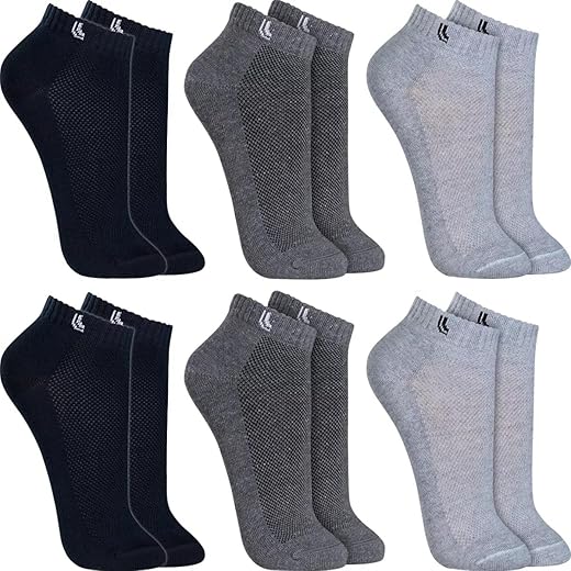 Kit C/6 Pares Meias Lupo Cano Curto Algodão