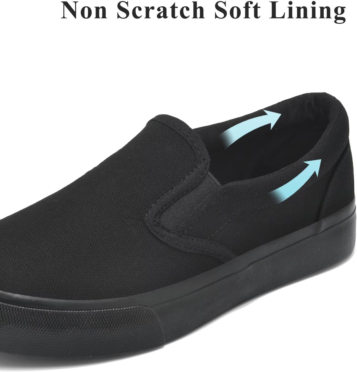 Women's Slip on Canvas Shoes Classic Casual Sneaker, Fashion Sneakers for Walking No Lace Travel - Image 7