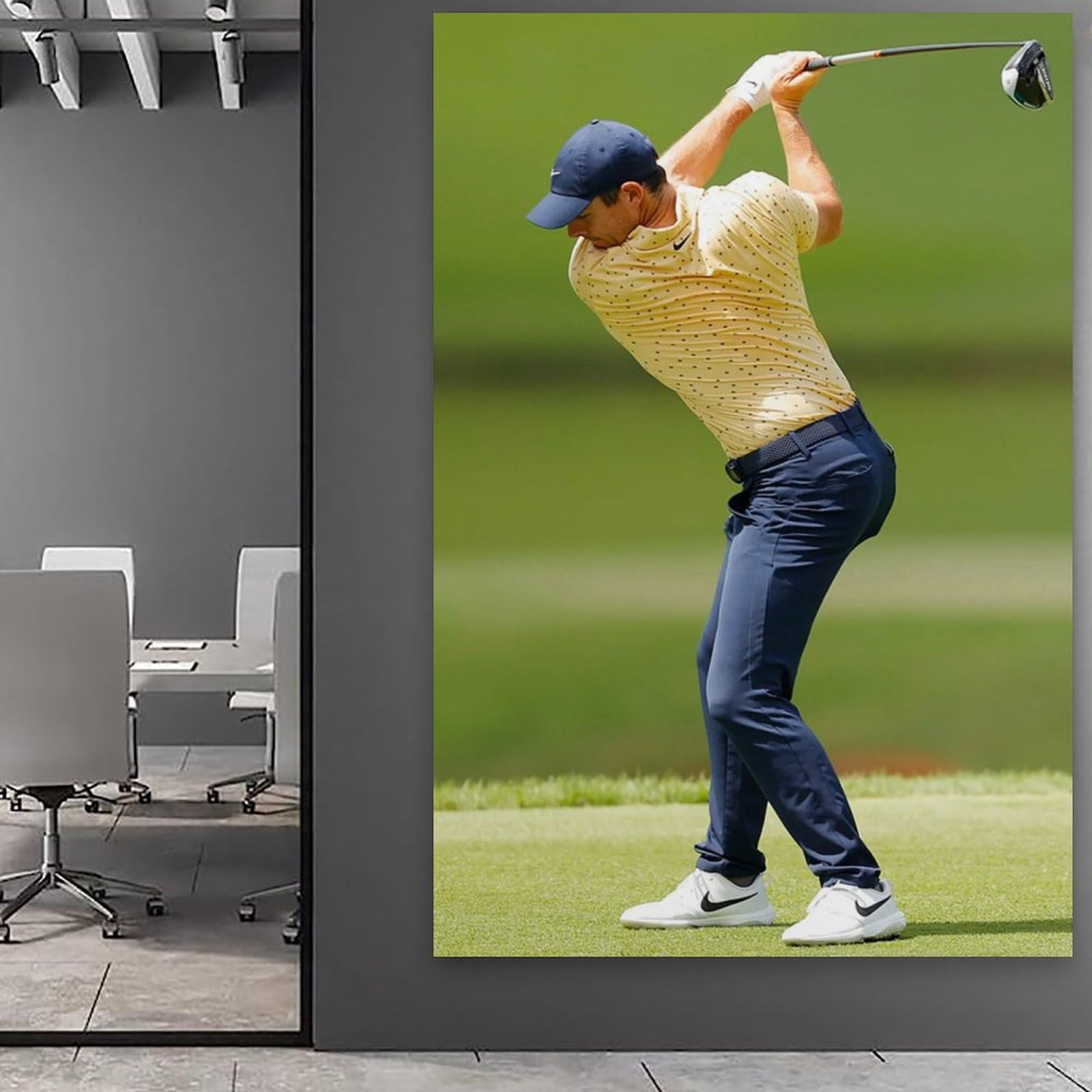 RORY MCILROY SIGNED PRINT PHOTO POSTER WALL DECOR ART GOLF DRIVER