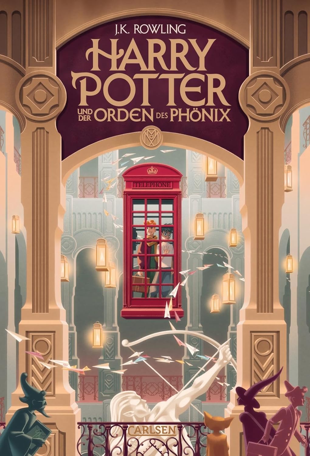Harry Potter i Zakon Feniksa (5. tom w twardej oprawie) + 1 x oryginalny guzik Harry Potter