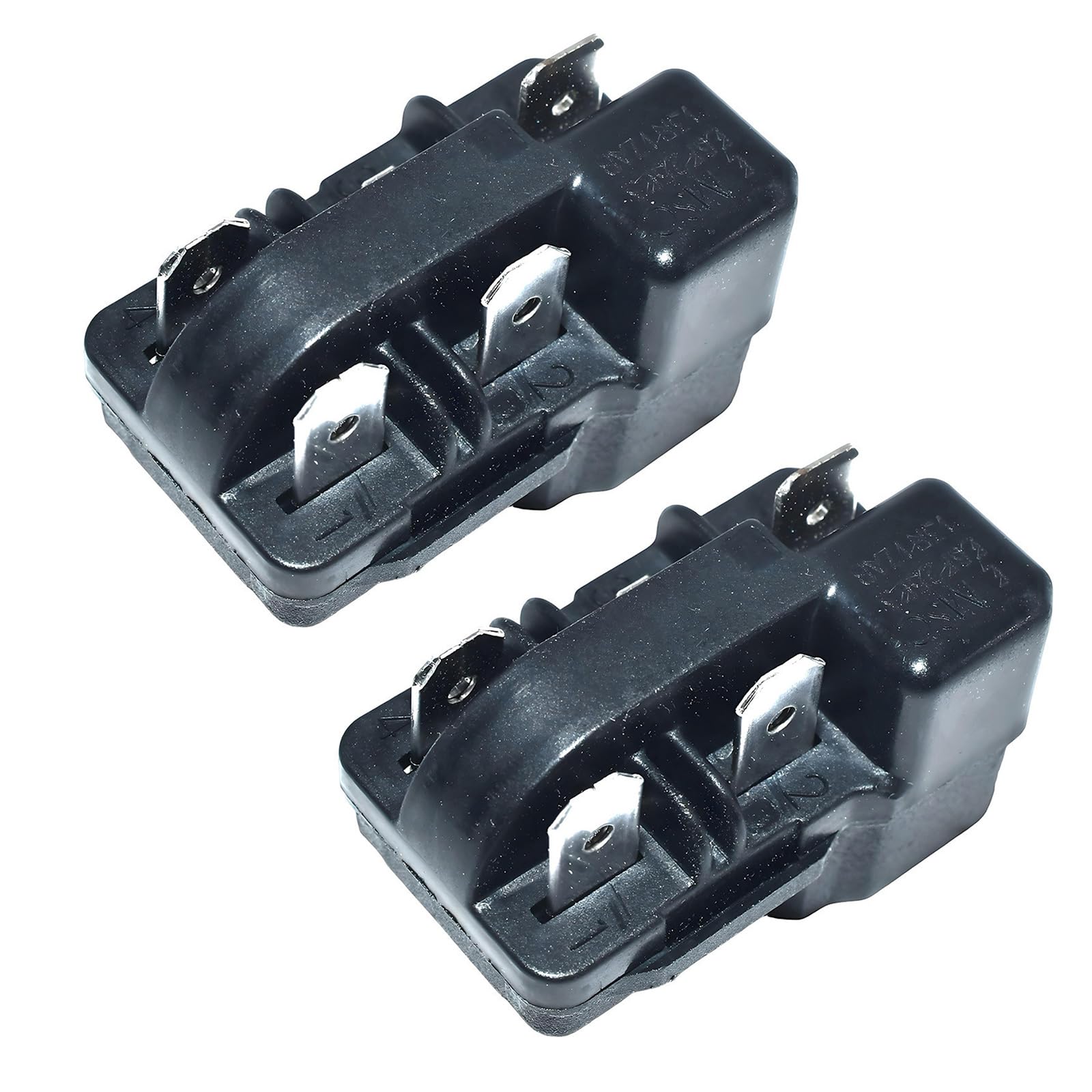 BWANGIAO Black Fast Starting Refrigerator Starter Relays With Overload Protections For Energy Saving And Fast Starting