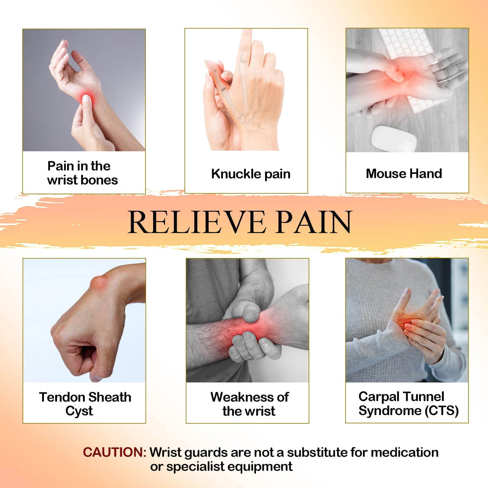 DuEgg Bande De Soutien Poignet 2 Pièces – Respirable, Ajustable, Soulage Tendinites Et Arthrite