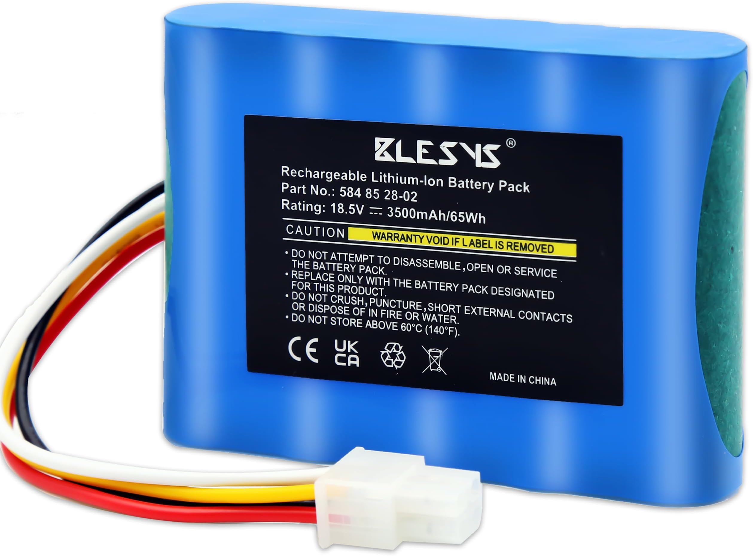 KUNLUN 18.5V 3500mAh Ersatzakku Li-ion für Husqvarna Automower