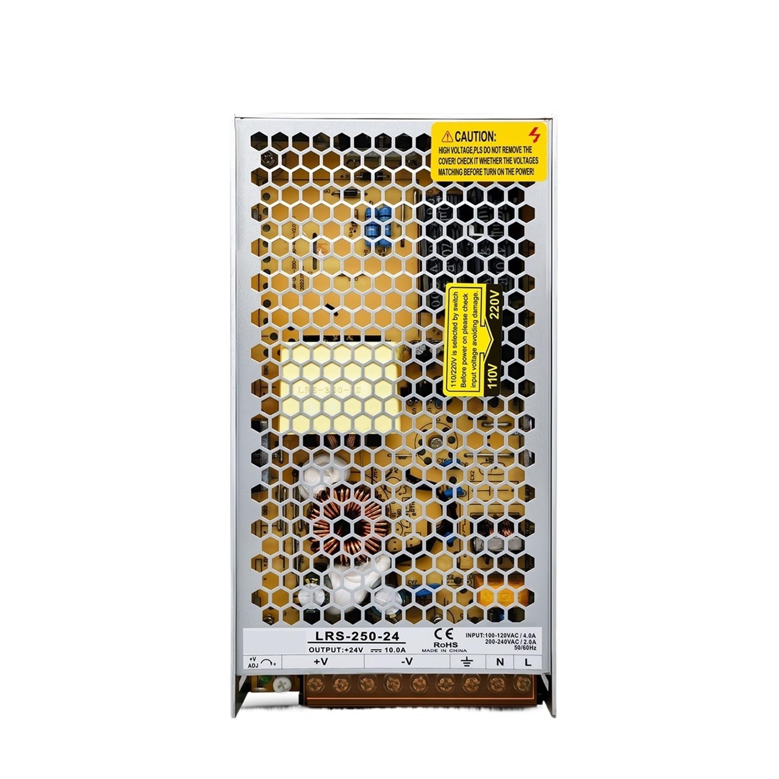 LEOTNNDQ 250W AC-DC Single Output Switching power supply input 110-240V output 5V 12V 15V 24V 36V 48V adjustable(24V)